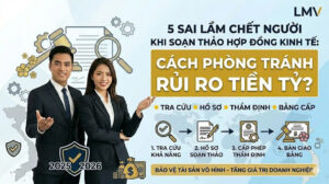 sai lầm chết người khi soạn thảo Hợp đồng kinh tế và cách phòng tránh rủi ro tiền tỷ