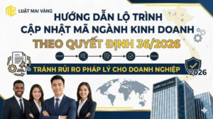 cập nhật mã ngành kinh doanh theo Quyết định 36/2026