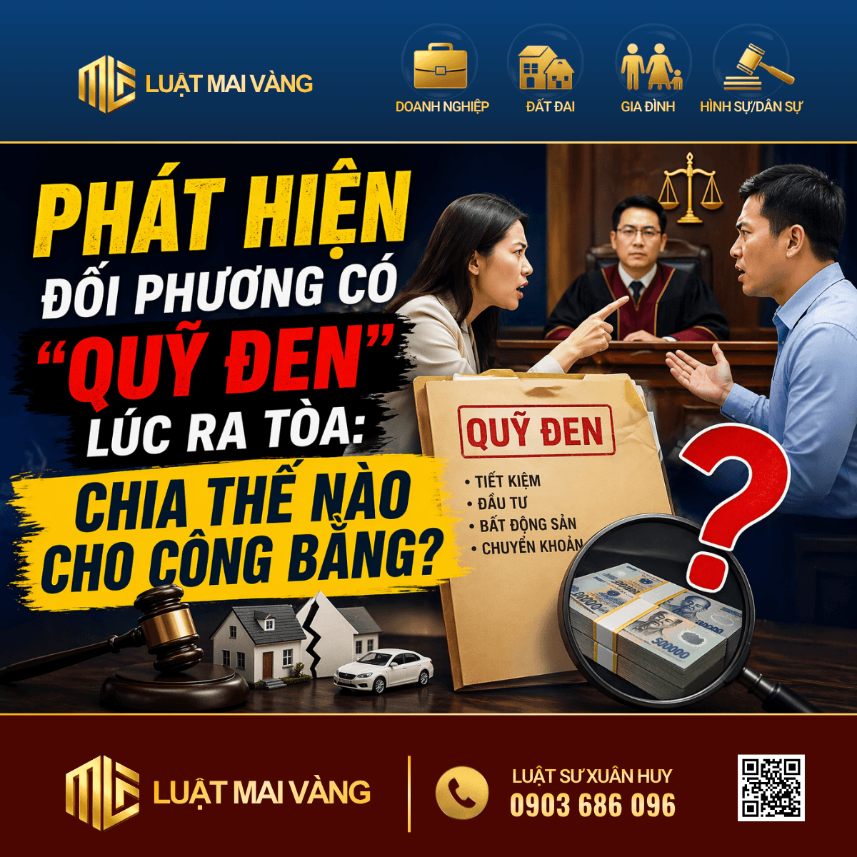 Phát hiện đối phương có quỹ đen lúc ly hôn Chia thế nào cho công bằng Phát hiện đối phương có quỹ đen lúc ly hôn Chia thế nào cho công bằng