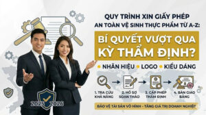 Quy trình xin giấy phép An toàn vệ sinh thực phẩm từ A Z