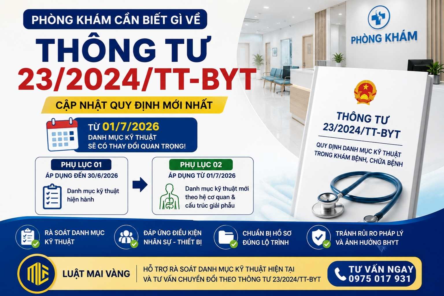 Phòng khám cần biết gì về Thông tư ::TT BYT