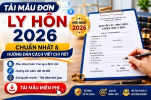 tải mẫu đơn ly hôn