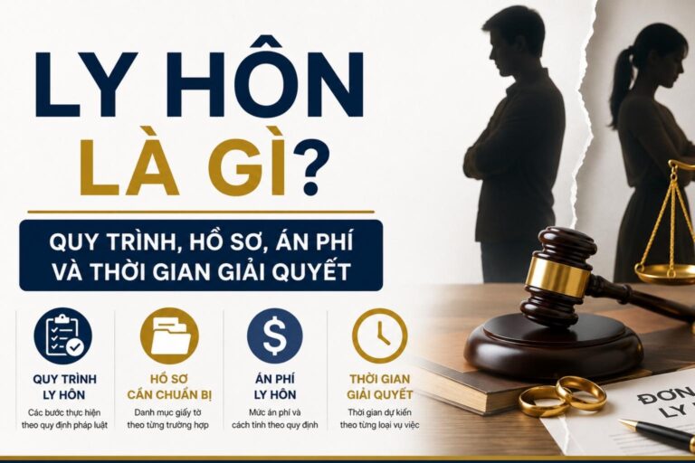 Ly hôn là gì? Quy trình hồ sơ án phí và thời gian giải quyết