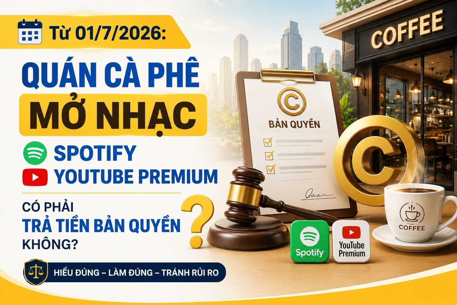 Quy Định Tiền Bản Quyền Âm Nhạc Quán Cà Phê