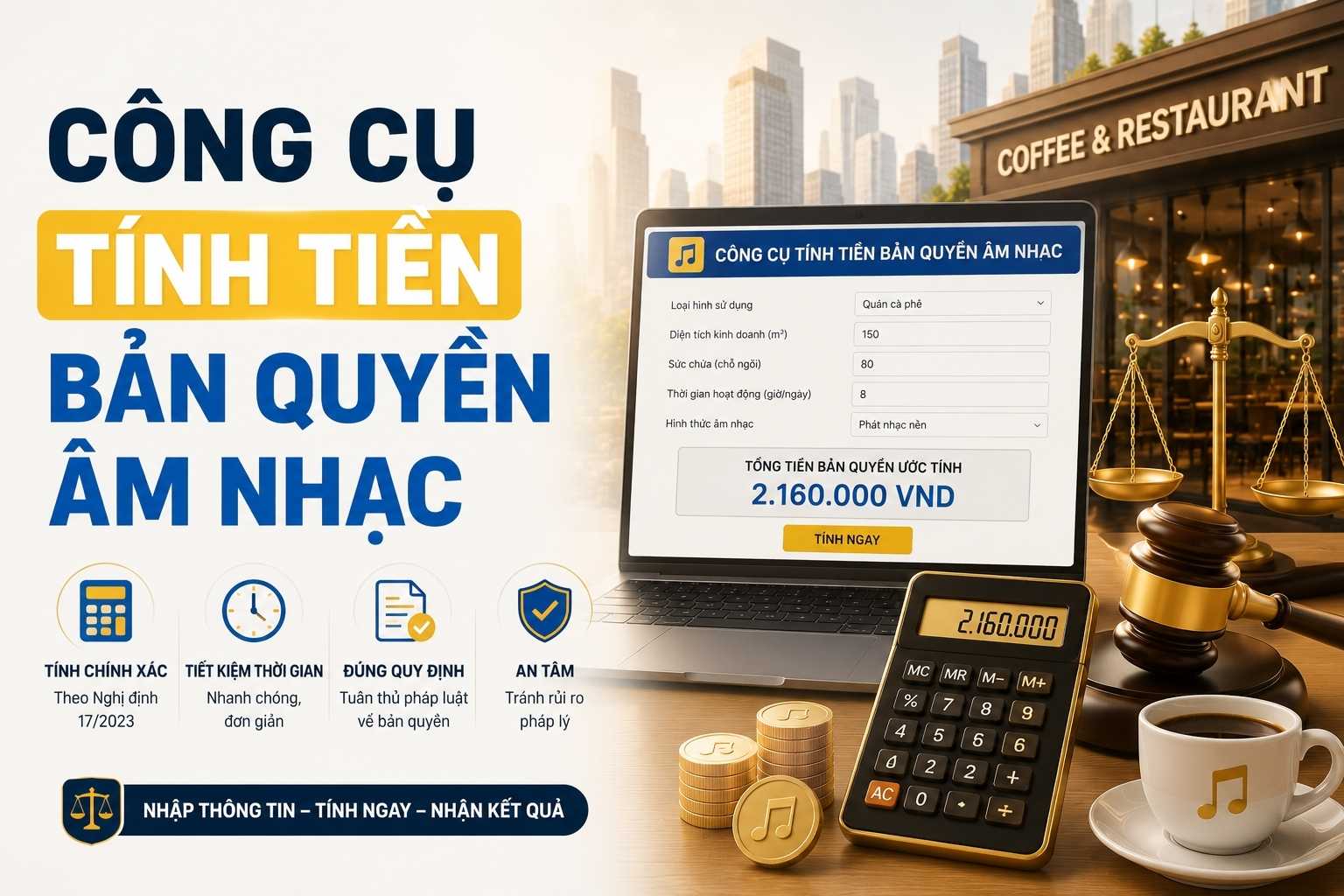 công cụ tính tiền bản quyền âm nhạc công cụ tính tiền bản quyền âm nhạc