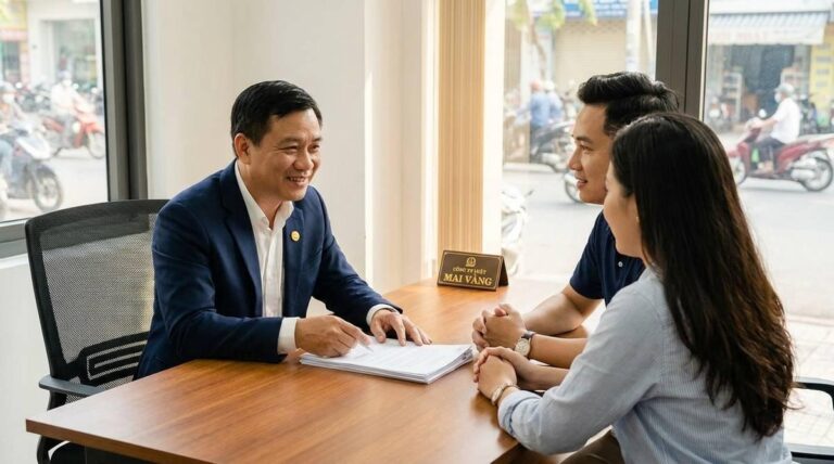 Chuyên viên Công ty Luật Mai Vàng tư vấn thủ tục ly hôn thuận tình nhanh chóng