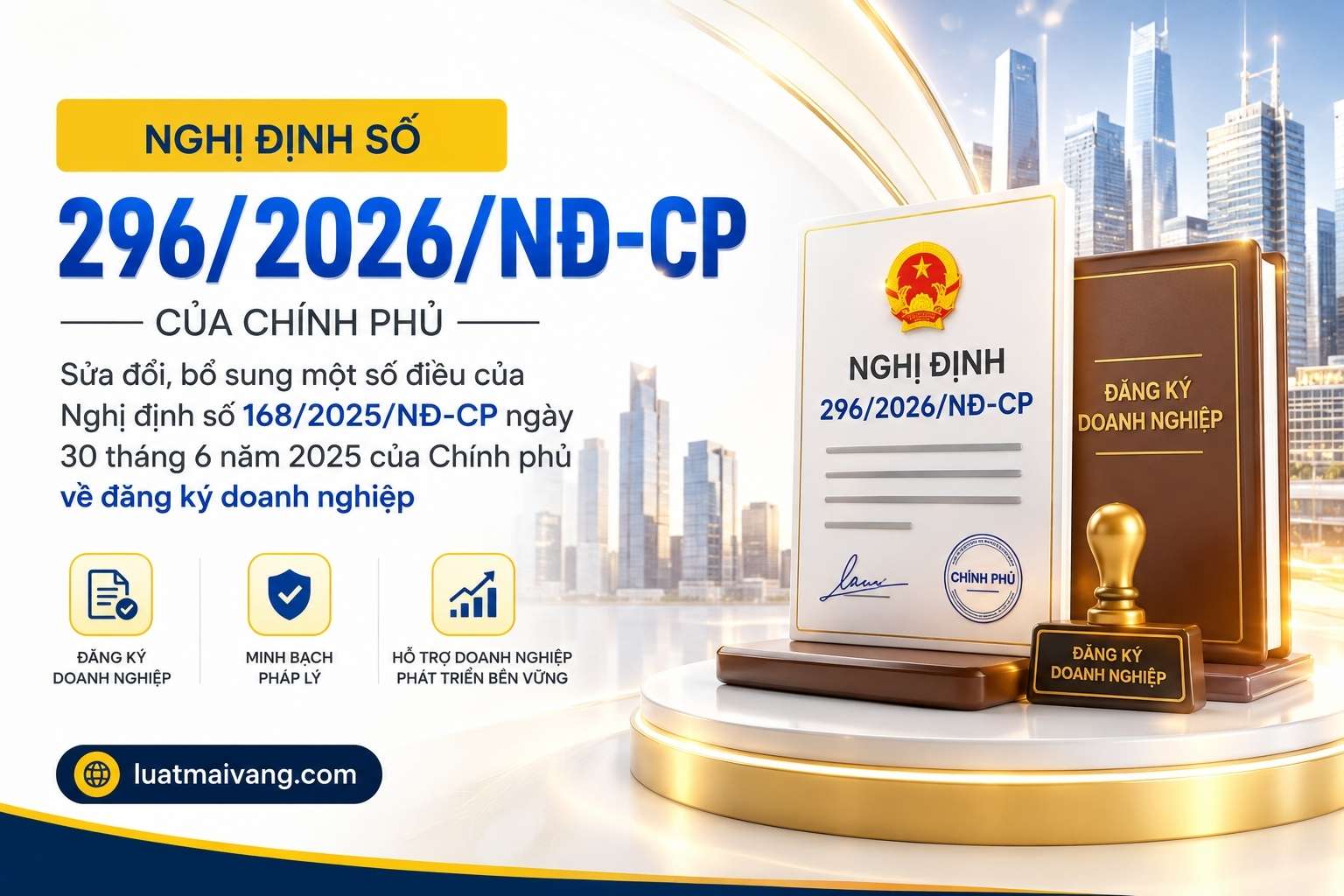 Nghị định số 296/2026/NĐ-CP Nghị định số 296/2026/NĐ-CP