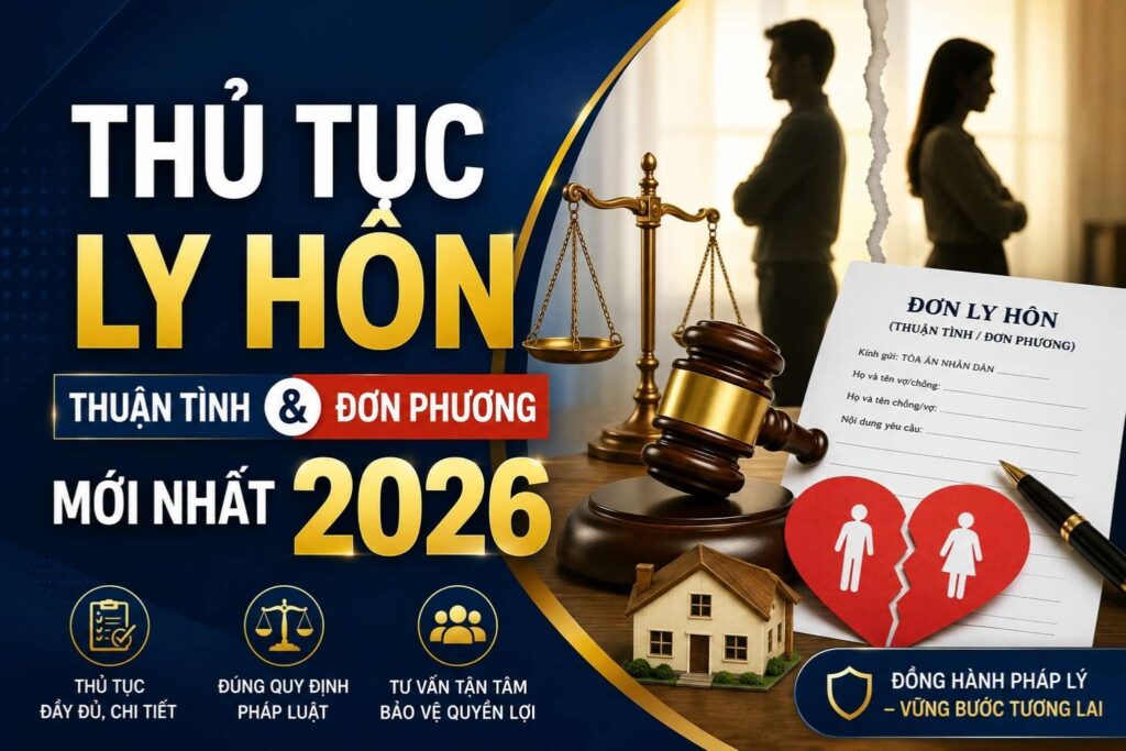 Thủ tục ly hôn thuận tình và đơn phương mới nhất Thủ tục ly hôn thuận tình và đơn phương mới nhất