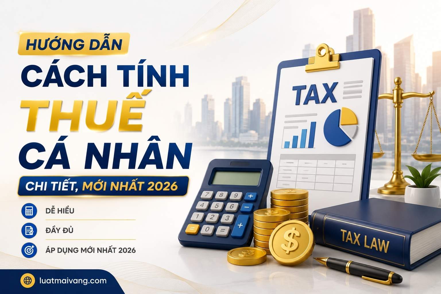 hướng dẫn cách tính thuế cá nhân