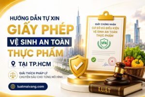 hướng dẫn tự xin giấy phép an toàn thực phẩm