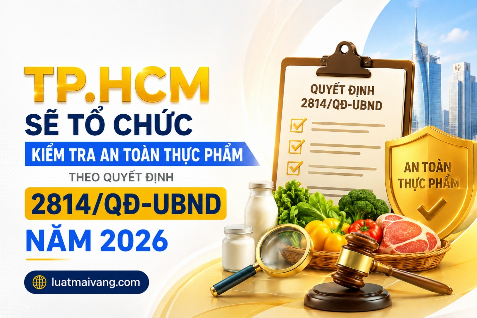 thành phố hồ chí minh tổ chức kiểm tra an toàn thực phẩm