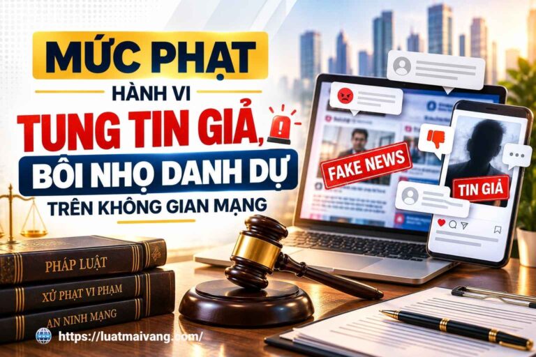 Mức Phạt Hành Vi Tung Tin Giả