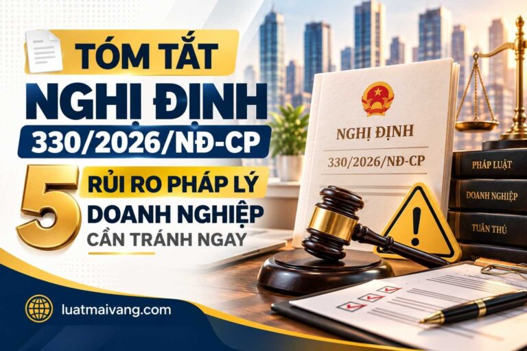 Tóm tắt Nghị định 330/2026/NĐ-CP